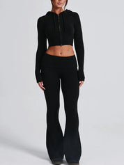 Solid Colour Slim fit Two Piece