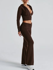 Solid Colour Slim fit Two Piece