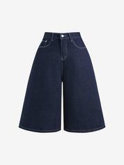 Art Popularity Denim Shorts