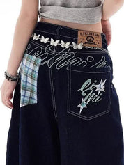 Art Popularity Denim Shorts