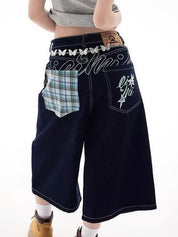 Art Popularity Denim Shorts