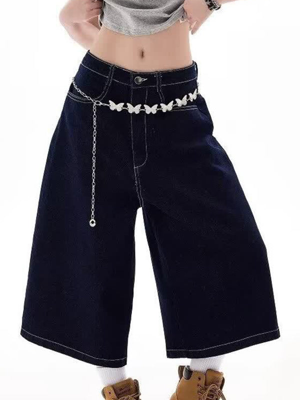 Art Popularity Denim Shorts