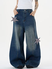 American Vintage Washed Boyfriend Jeans