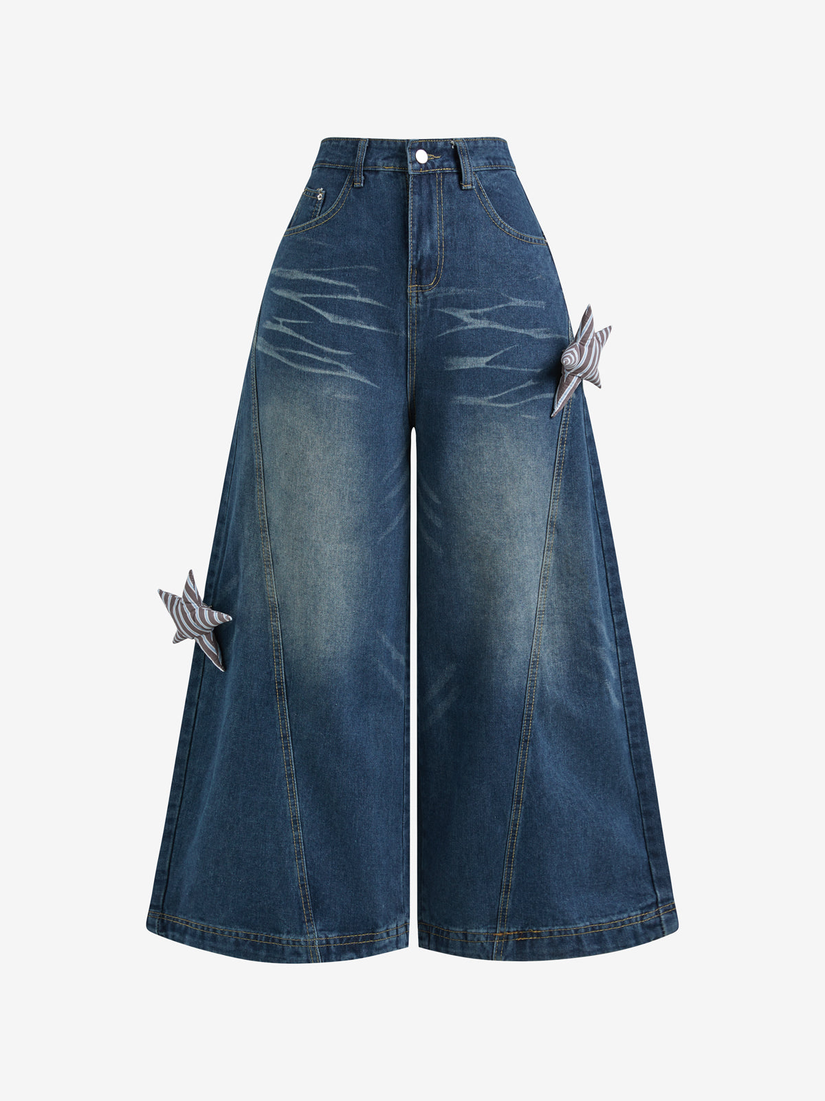 American Vintage Washed Boyfriend Jeans