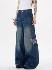 American Vintage Washed Boyfriend Jeans