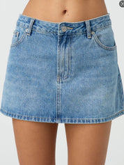 Slim Casual Stretch Mini Skirt