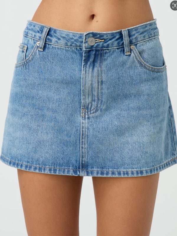 Slim Casual Stretch Mini Skirt