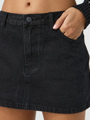 Slim Casual Stretch Mini Skirt