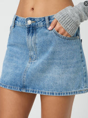Slim Casual Stretch Mini Skirt
