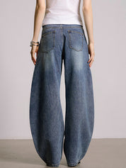 American Vintage Washed Boyfriend Jeans