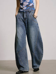 American Vintage Washed Boyfriend Jeans