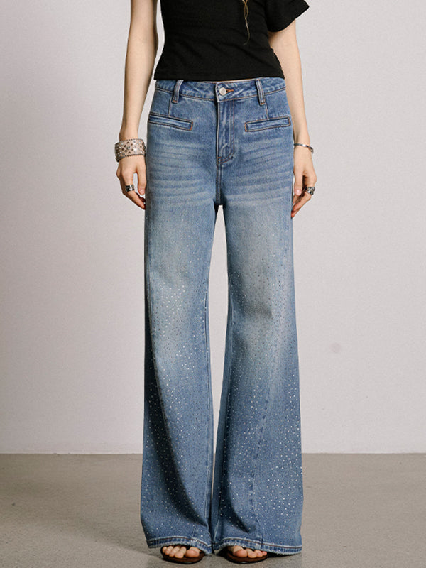 Hot Diamonds Show Thin High Boyfriend Jeans