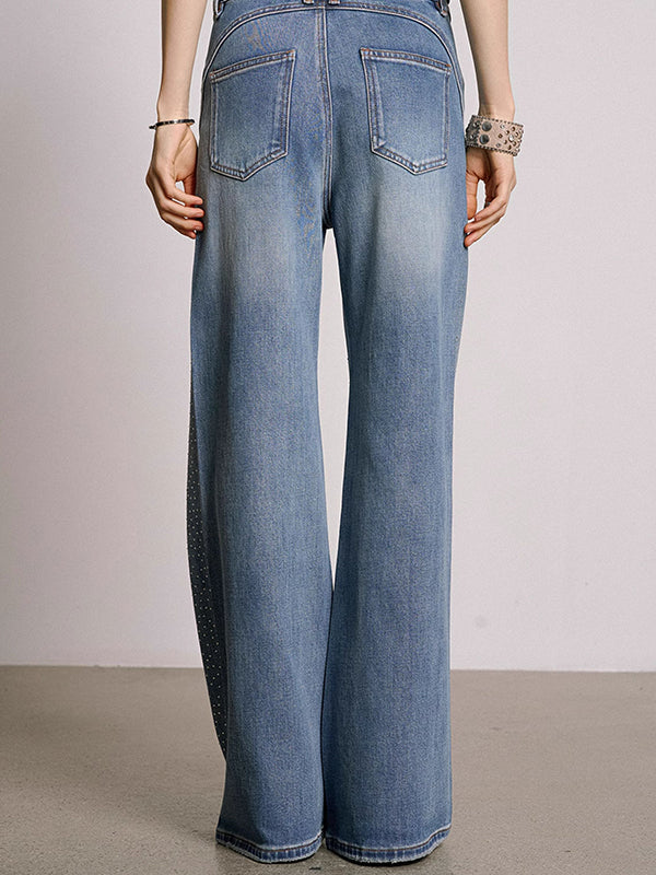Hot Diamonds Show Thin High Boyfriend Jeans