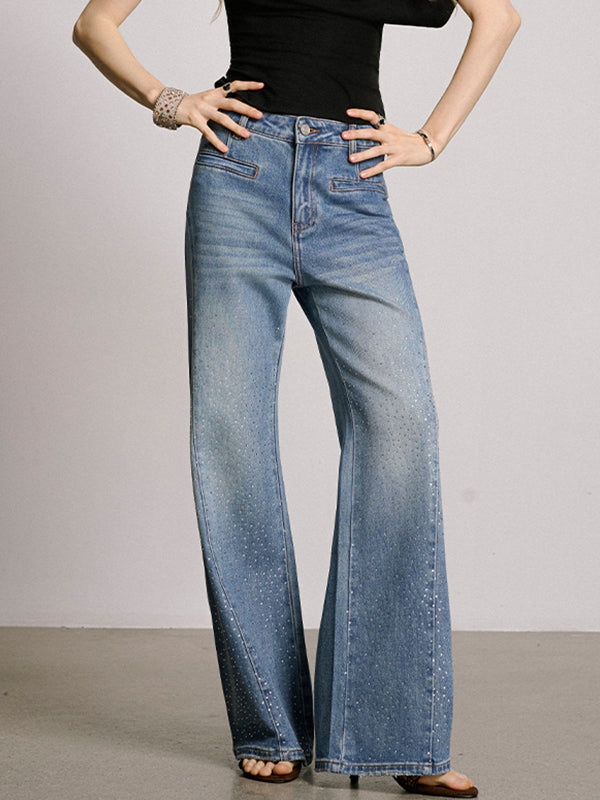 Hot Diamonds Show Thin High Boyfriend Jeans