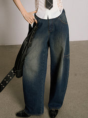 American Vintage Ripped Boyfriend Jeans