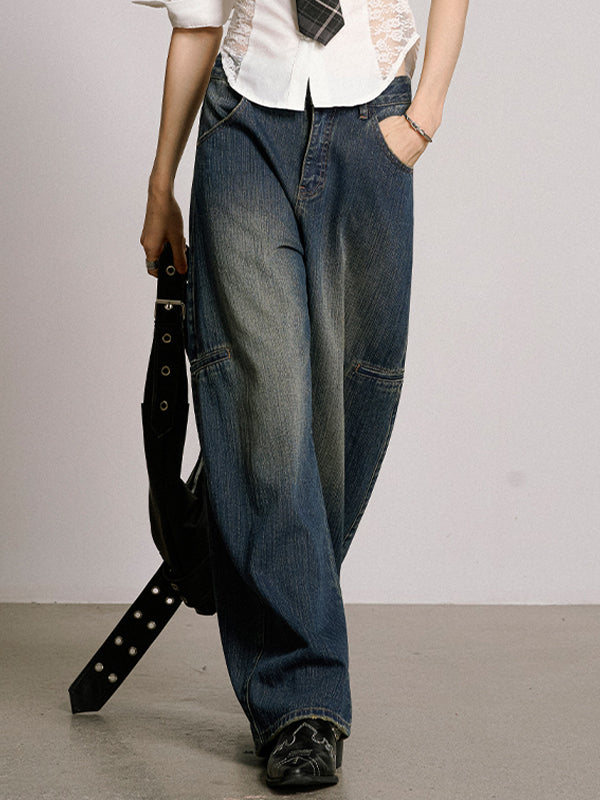 American Vintage Ripped Boyfriend Jeans
