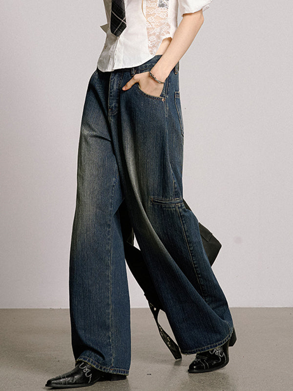 American Vintage Ripped Boyfriend Jeans