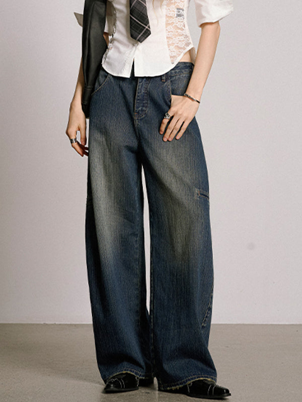 American Vintage Ripped Boyfriend Jeans