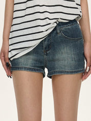 American Hottie Basics Denim Shorts