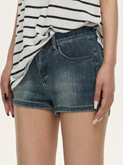 American Hottie Basics Denim Shorts