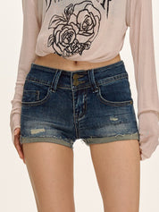 American Retro Denim Shorts