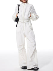 Loose Wide Leg Slimming Two Piece