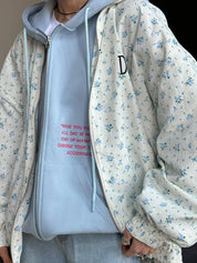 Fresh Floral Print Jacket