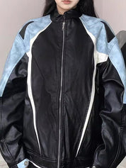 American Colour-Blocking Jacket