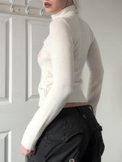 American Vintage Diamond Quilting Cardigan