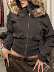 American Retro Street Style Jacket