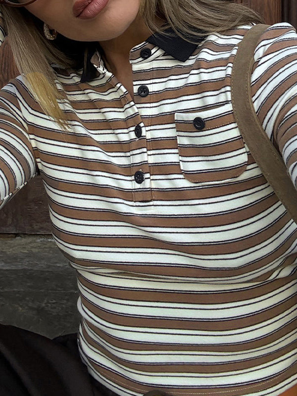 Leisure-Fit Figure-Flattering Long Sleeve