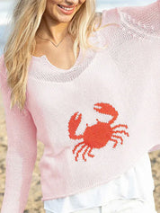 Jacquard Crab Long Sleeve