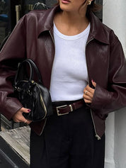 Retro-Inspired Lapel Jacket