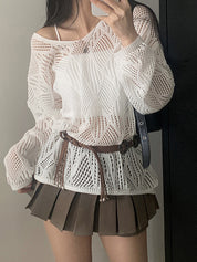 Lazy-Chic Design Aesthetic Long Sleeve