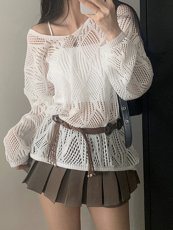 Lazy-Chic Design Aesthetic Long Sleeve