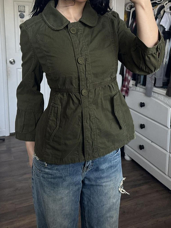 American Vintage Peter Pan Collar Jacket