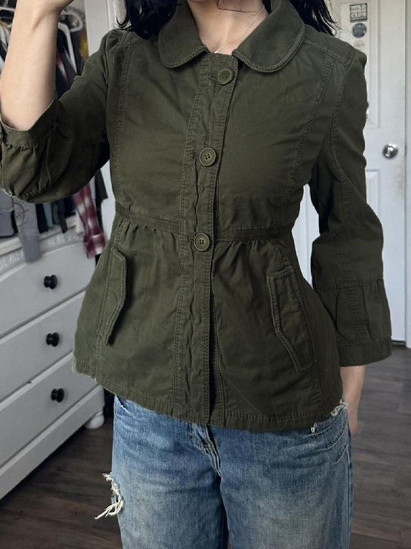 American Vintage Peter Pan Collar Jacket