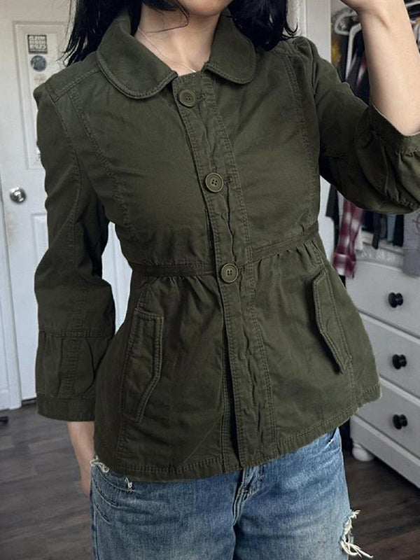 American Vintage Peter Pan Collar Jacket