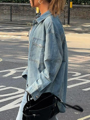 Versatile Basic Loose-Fitting Jacket