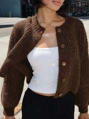 Lazy-Chic Casual Comfort Cardigan