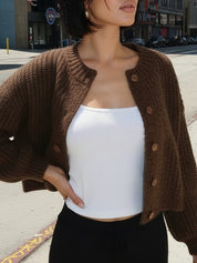 Lazy-Chic Casual Comfort Cardigan