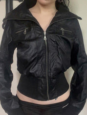 Retro Workwear Zipper Jacket