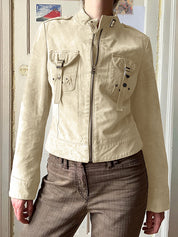 American-Style Utility Pockets Jacket