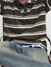 Lapel Knit Long Sleeve