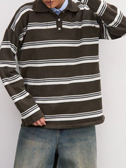 Lapel Knit Long Sleeve