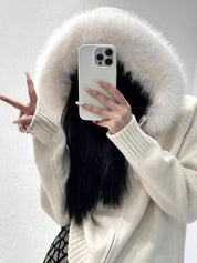 Splicing Zipper Jacket