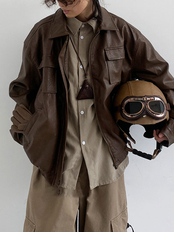 Bad Boy Pu Motorcycle Jacket