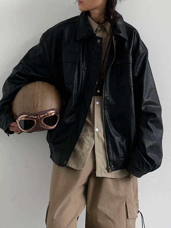 Bad Boy Pu Motorcycle Jacket