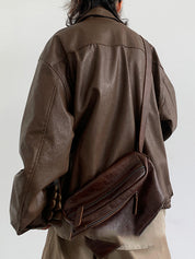 Bad Boy Pu Motorcycle Jacket