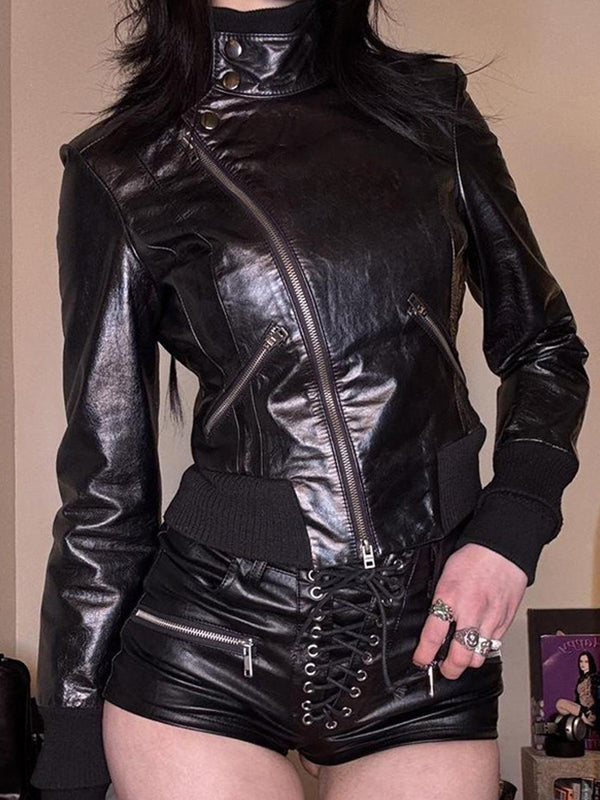 Irregular Zip Jacket